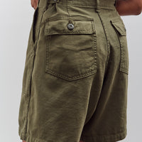 orSlow Fatigue Short Pants, Green