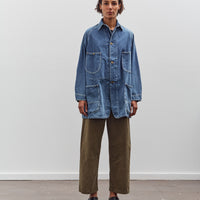 orSlow Loose Fit Denim Coverall, Denim Used