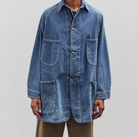 orSlow Loose Fit Denim Coverall, Denim Used