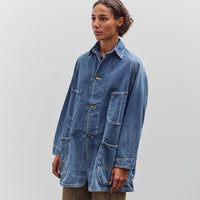 orSlow Loose Fit Denim Coverall, Denim Used