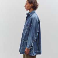 orSlow Loose Fit Denim Coverall, Denim Used