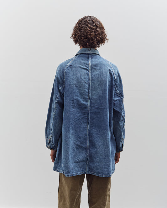 orSlow Loose Fit Denim Coverall, Denim Used