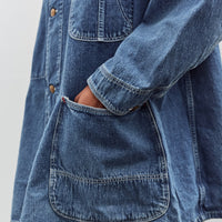 orSlow Loose Fit Denim Coverall, Denim Used