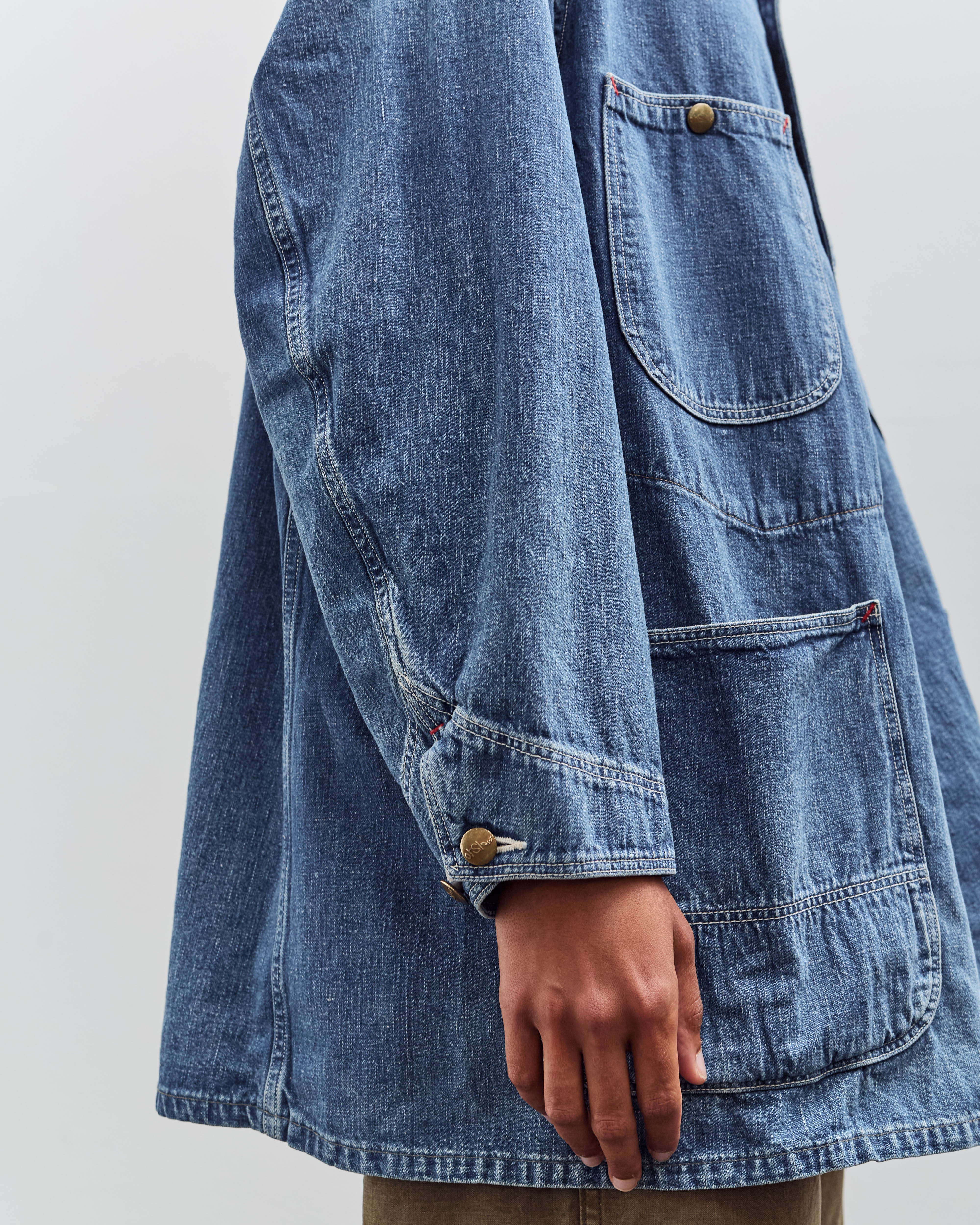 orSlow Loose Fit Denim Coverall, Denim Used – Glasswing
