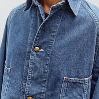 orSlow Loose Fit Denim Coverall, Denim Used