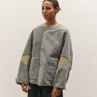 orSlow M65 Fish Tail Coat Liner, Grey