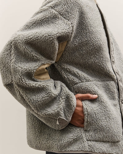 orSlow M65 Fish Tail Coat Liner, Grey