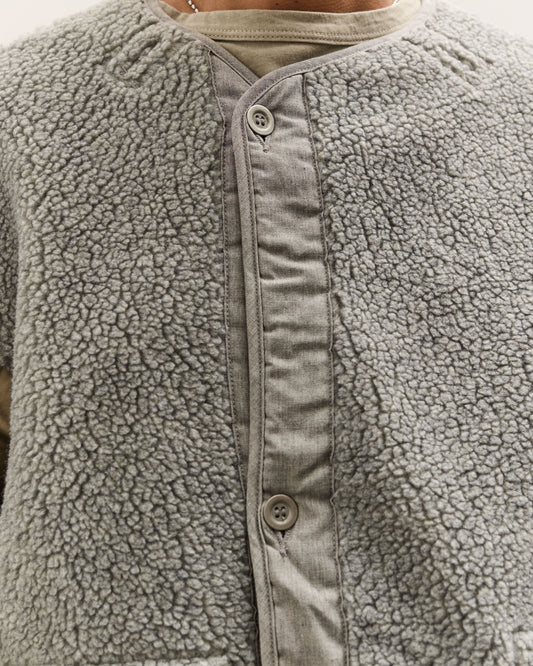 orSlow M65 Fish Tail Coat Liner, Grey