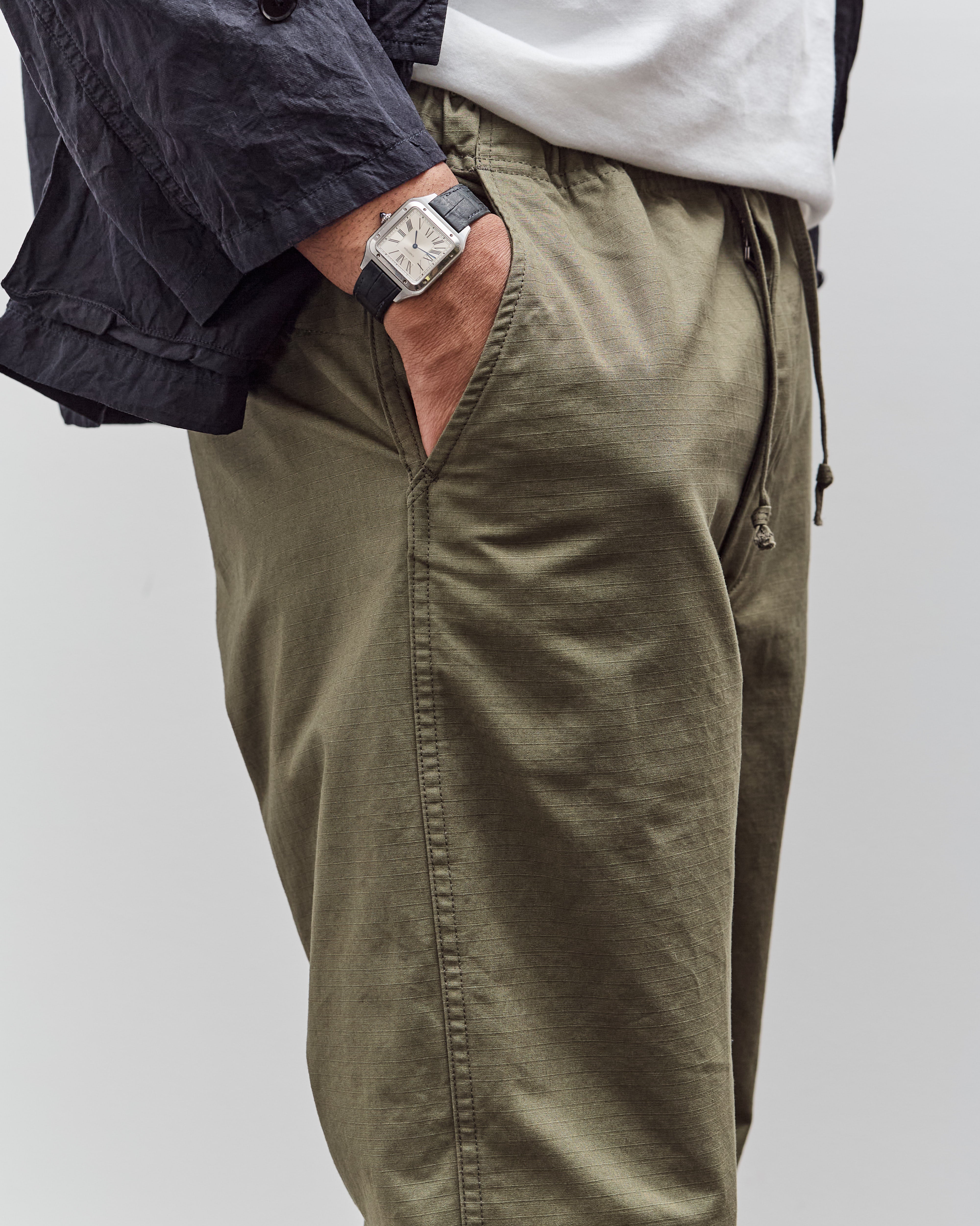 orSlow Ripstop New Yorker Pant, Army Green – Glasswing