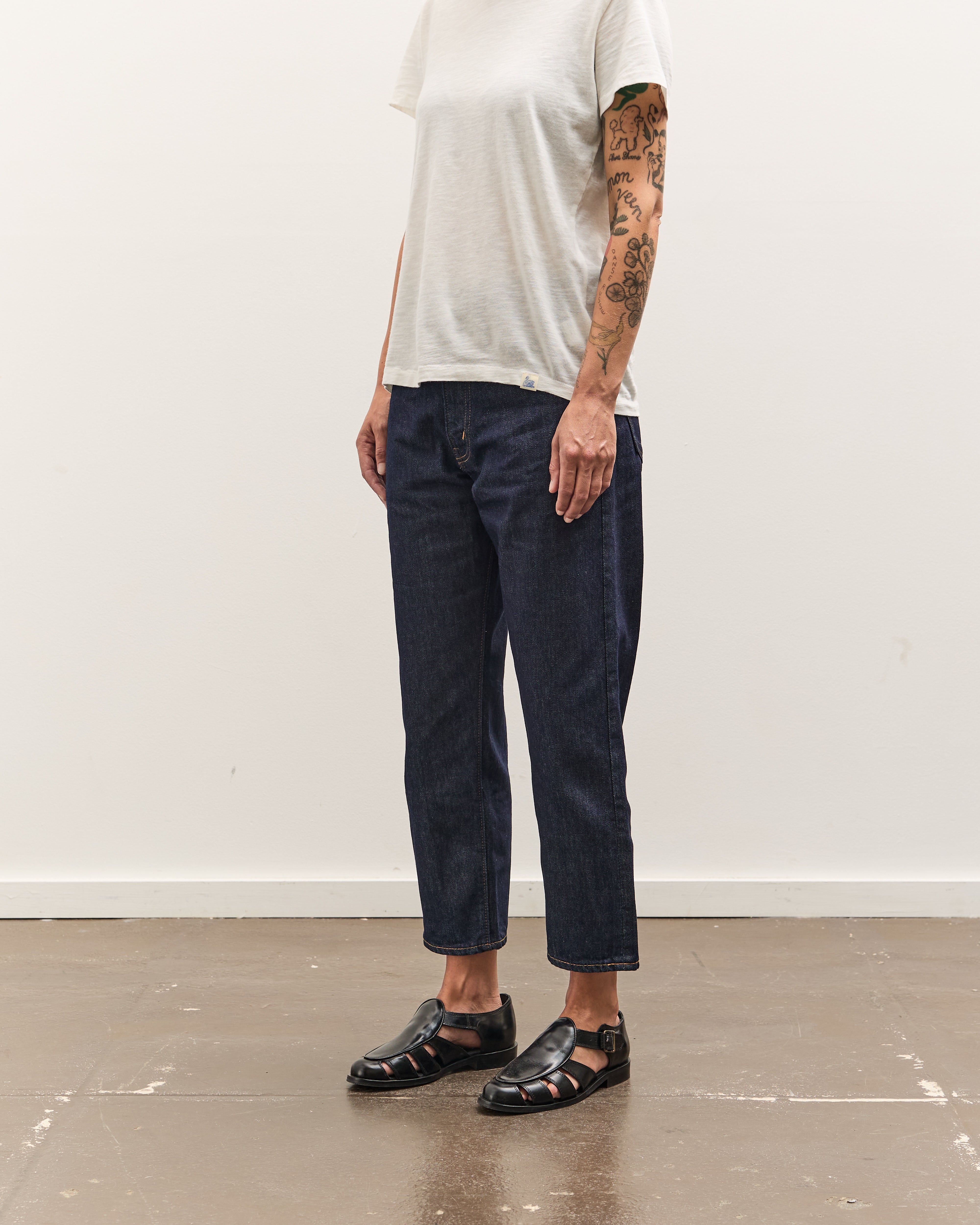 orSlow Short Length 105 90's Denim, One Wash – Glasswing