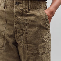 orSlow Summer Fatigue Pants, Olive