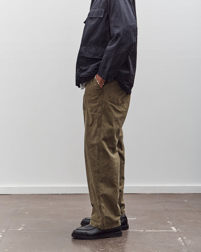 orSlow Summer Fatigue Pants Unisex, Olive