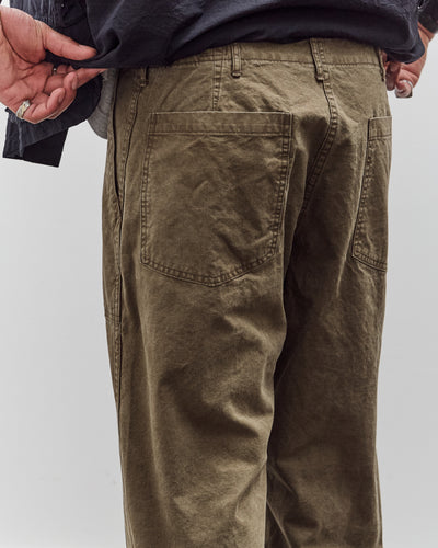 orSlow Summer Fatigue Pants Unisex, Olive