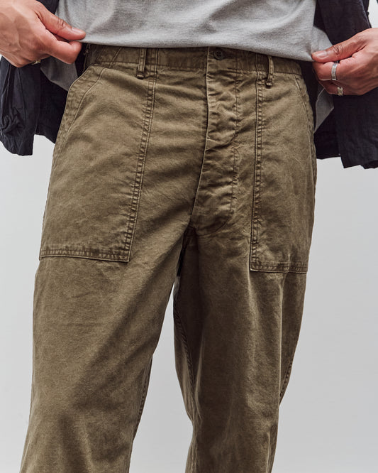 orSlow Summer Fatigue Pants Unisex, Olive