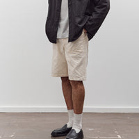 orSlow Summer Fatigue Shorts, Ecru
