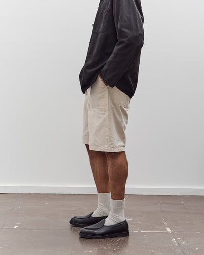 orSlow Summer Fatigue Shorts, Ecru