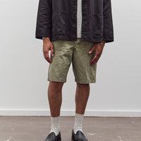 orSlow Summer Fatigue Shorts Unisex, Green