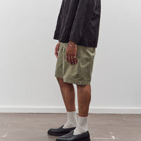 orSlow Summer Fatigue Shorts Unisex, Green