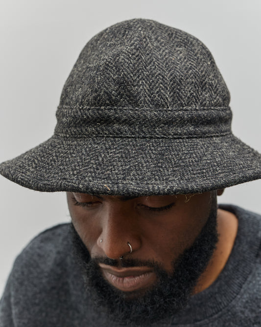 orSlow Tweed Hat, Black