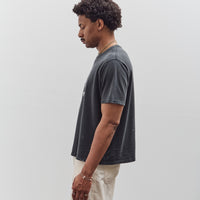 orSlow Vintage Fade Skull Print T-Shirt, Denim Used