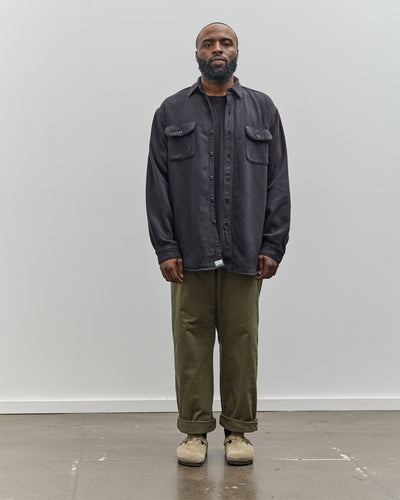 orSlow Vintage Fit Flannel, Black