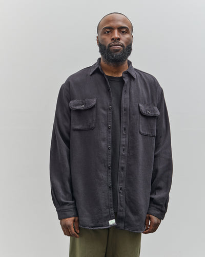 orSlow Vintage Fit Flannel, Black