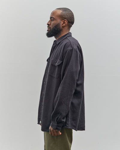 orSlow Vintage Fit Flannel, Black