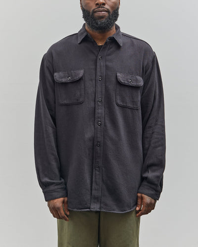 orSlow Vintage Fit Flannel, Black