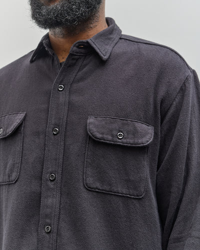 orSlow Vintage Fit Flannel, Black