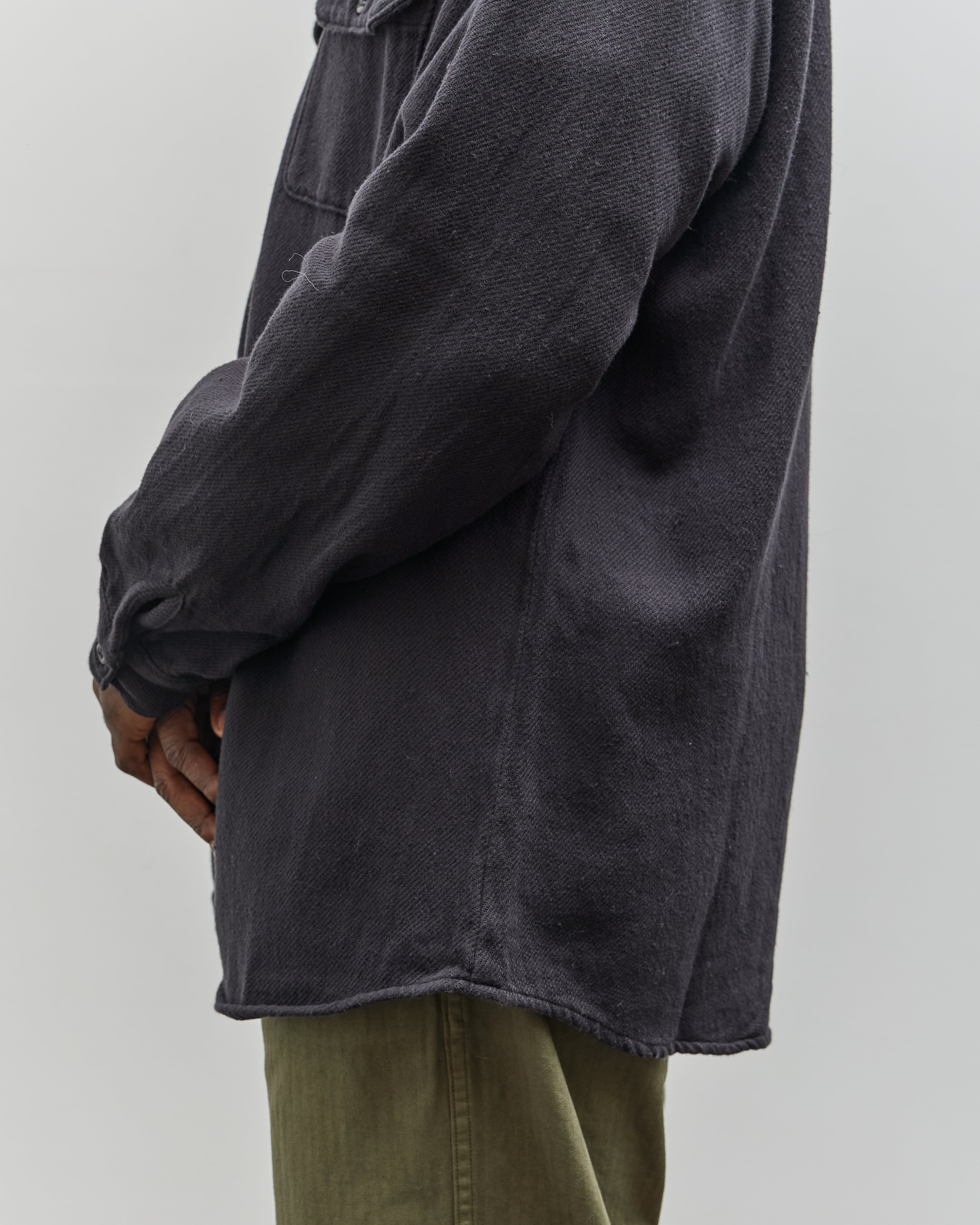 orSlow Vintage Fit Flannel, Black – Glasswing