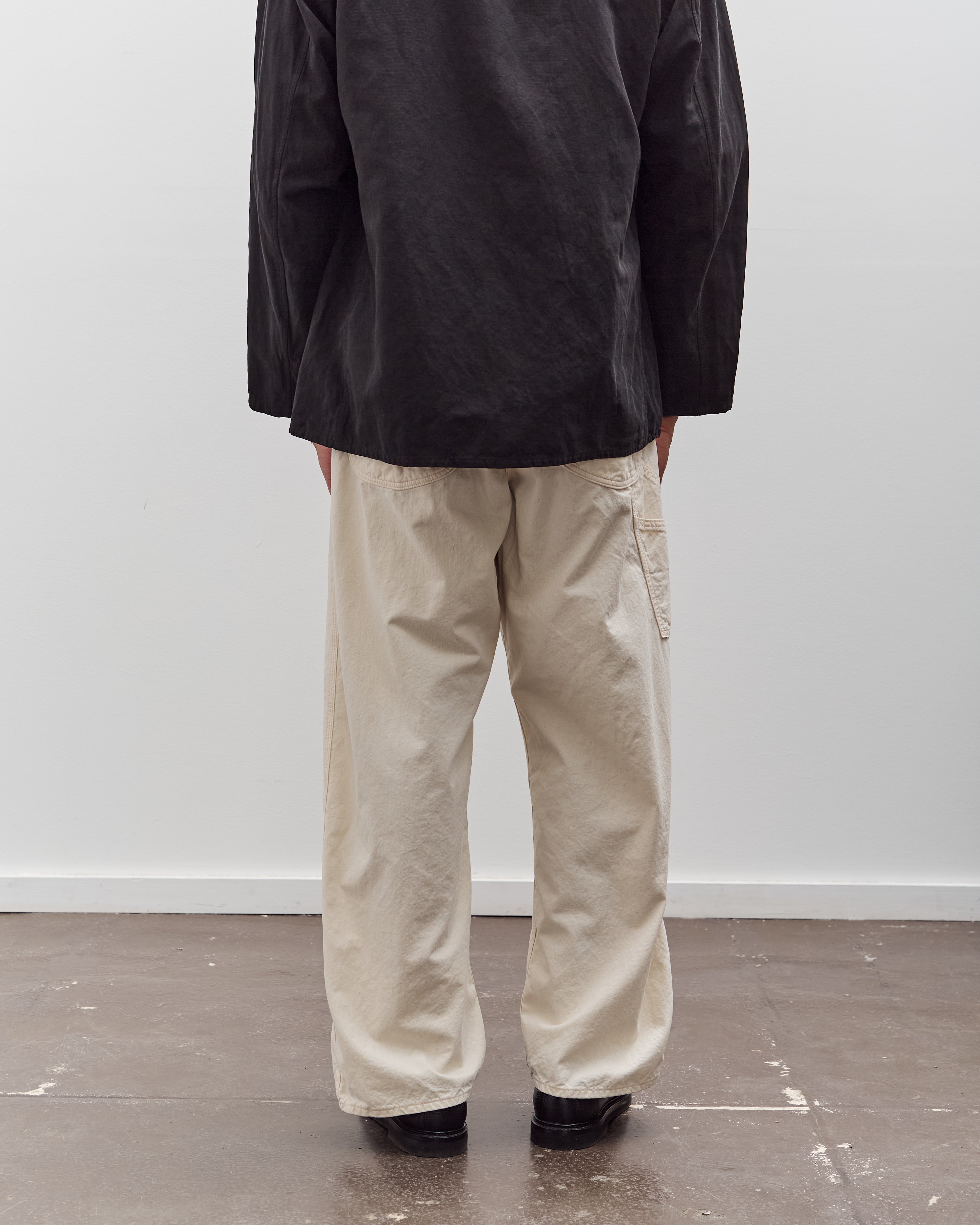 Wide Fit 30's Painter Pants Unisex, Ecru – Glasswing