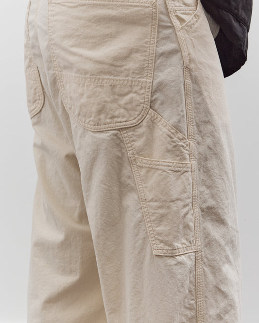 orSlow Wide Fit 30's Painter Pants Unisex, Ecru