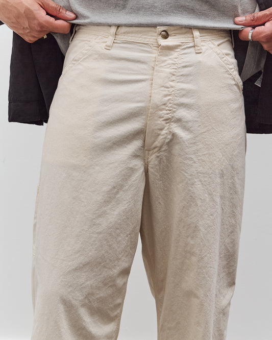 orSlow Wide Fit 30's Painter Pants Unisex, Ecru