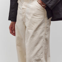 orSlow Wide Fit 30's Painter Pants Unisex, Ecru