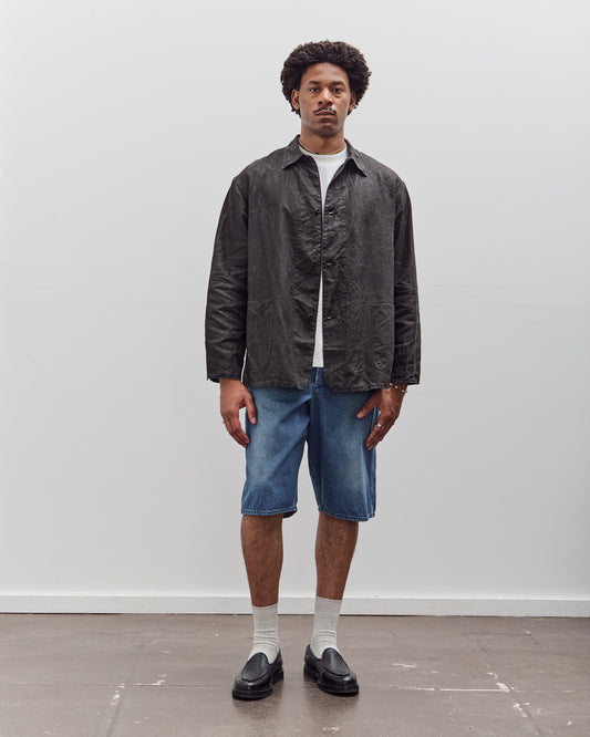 orSlow Wide Fit 30'S Painter Shorts Unisex, Denim Used