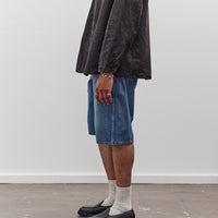 orSlow Wide Fit 30'S Painter Shorts Unisex, Denim Used