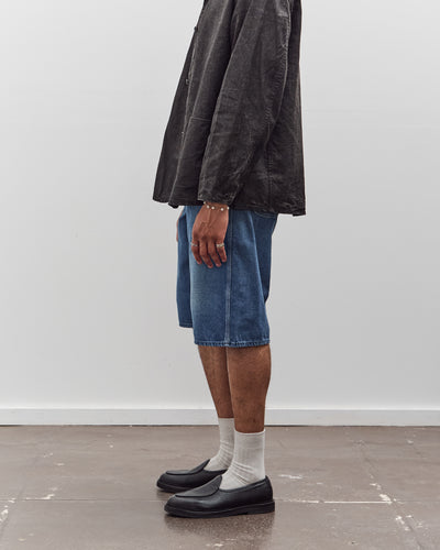 orSlow Wide Fit 30'S Painter Shorts Unisex, Denim Used