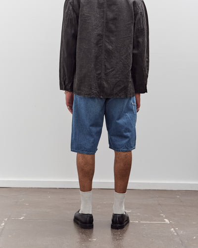 orSlow Wide Fit 30'S Painter Shorts Unisex, Denim Used