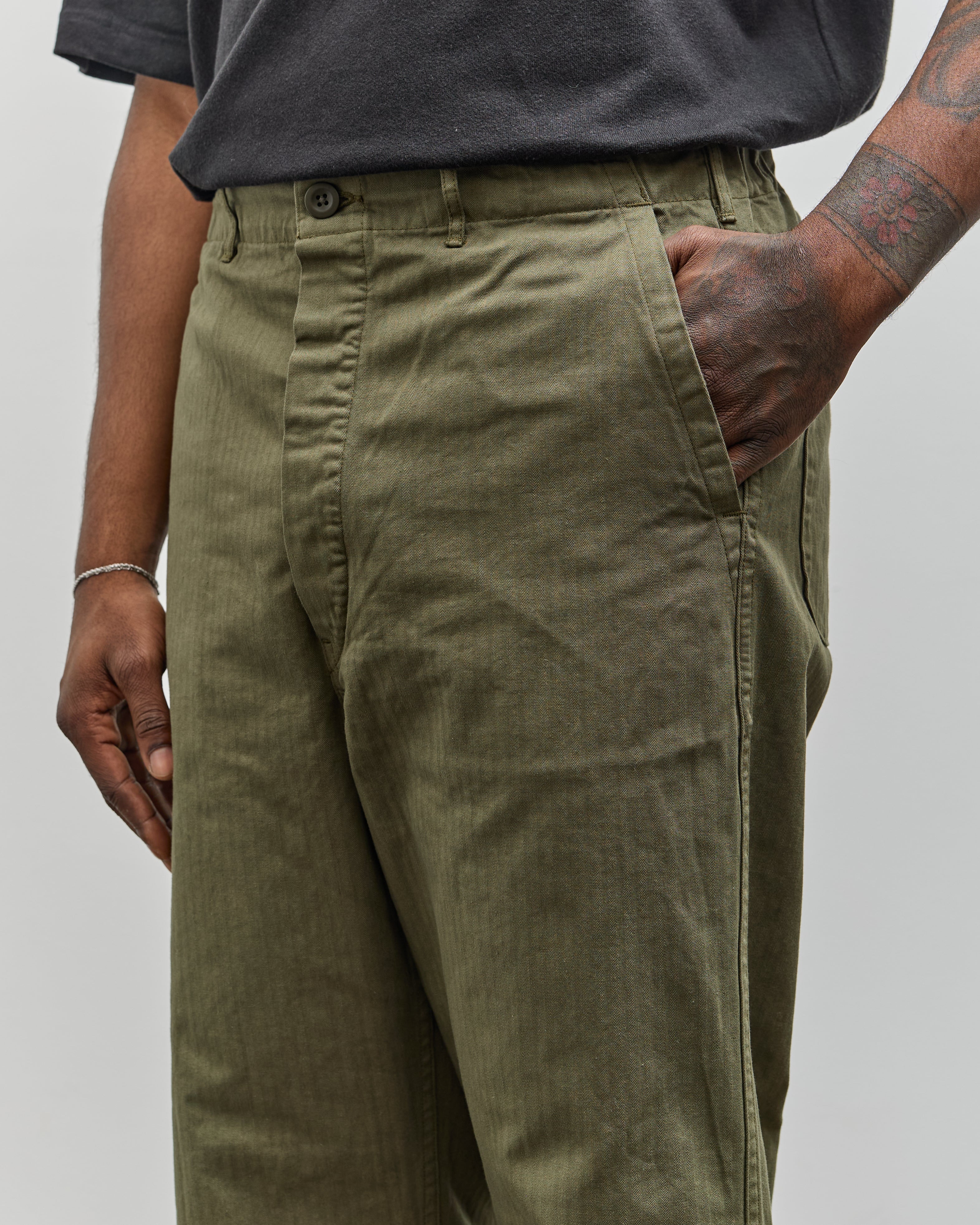 パンツ orSlow M52 FRENCH ARMY TROUSER WIDE FIT 03-5252-61-2.294_803698a9-3316