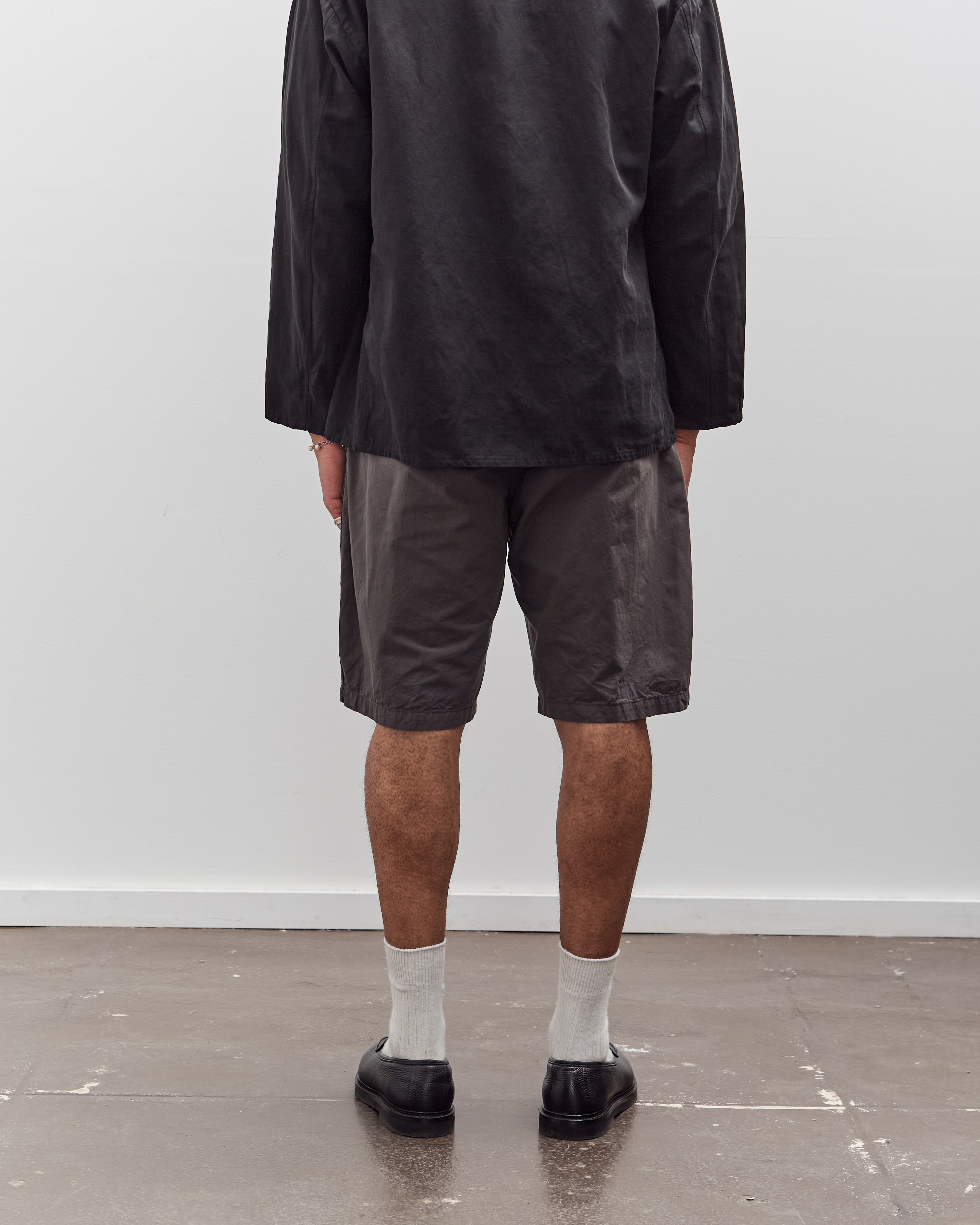 パンツ orslow wide fit new yorker shorts 26SS 1 orSlow Wide Fit New Yorker Shorts, Charcoal Gray – Glasswing