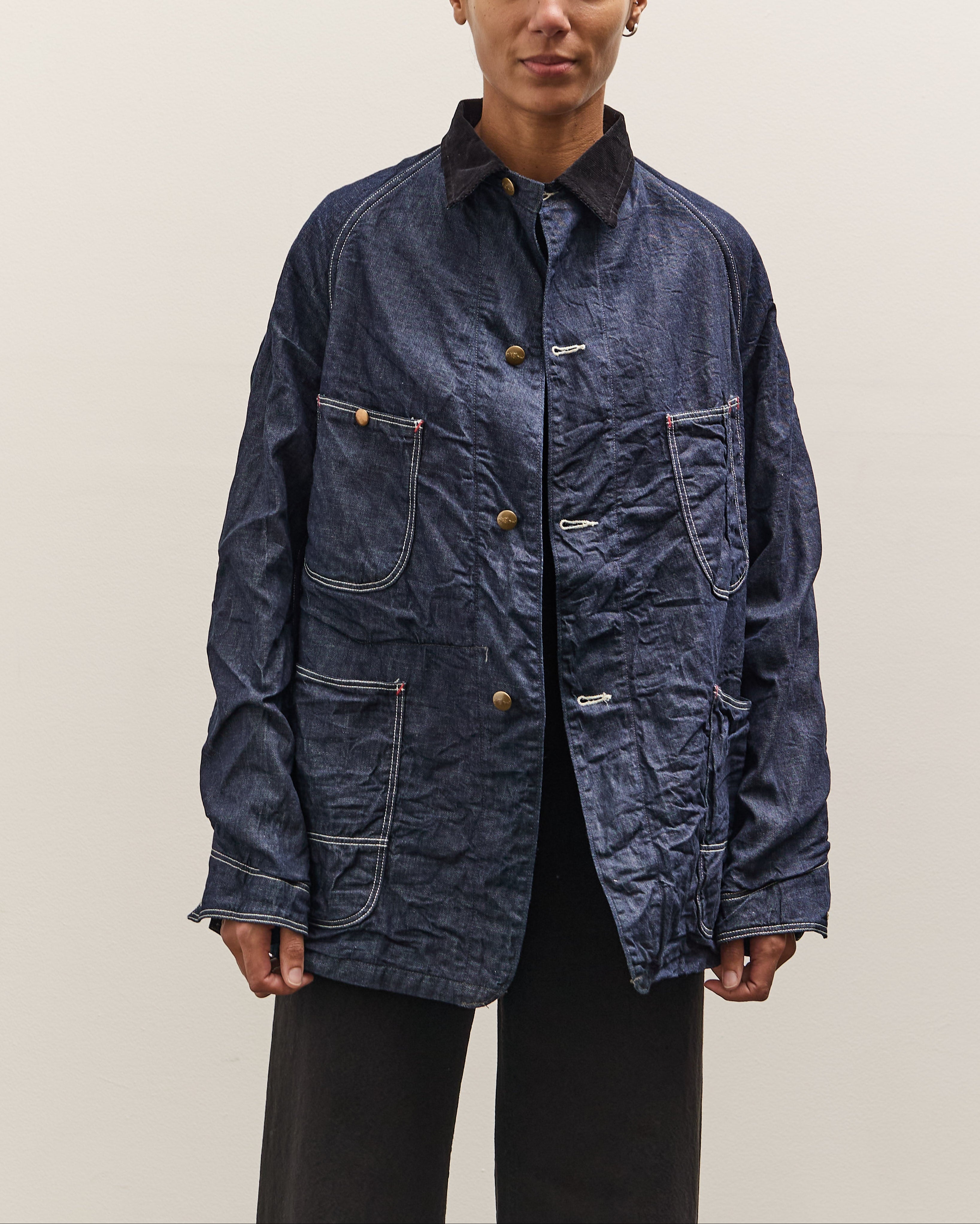 orSlowSUÈDENIM LOOSE FIT COVERALLグルート orSlowSUÈDENIM LOOSE FIT COVERALLグルート orSlow ◻︎LOOSE FIT