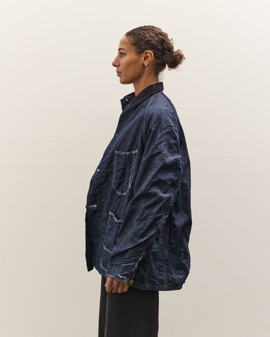 orSlow Wool Liner Relax Fit Coverall, One Wash