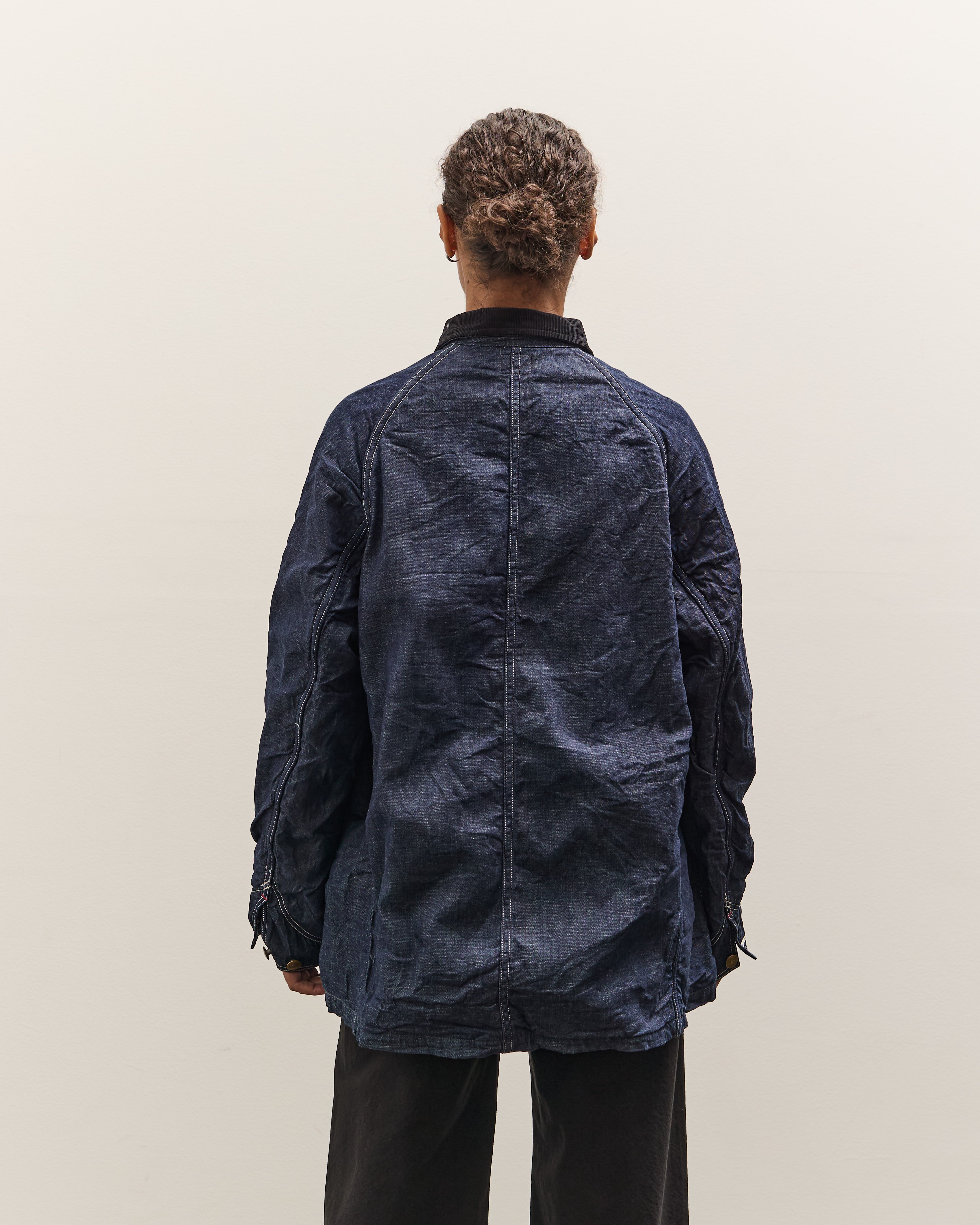 【FOLL/フォル】washed wool gaba all in one orSlow Wool Liner Relax Fit Coverall, One Wash – Glasswing