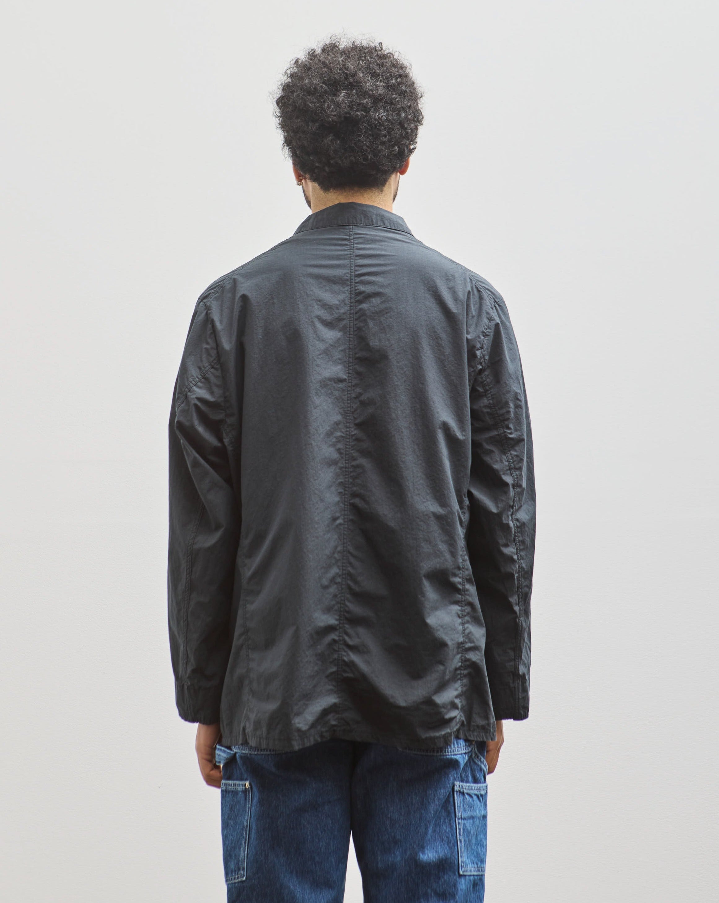 orSlow Light Simple Work Jacket, Sumi Black – Glasswing