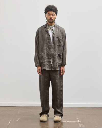 orSlow Simple Work Jacket, Charcoal Grey