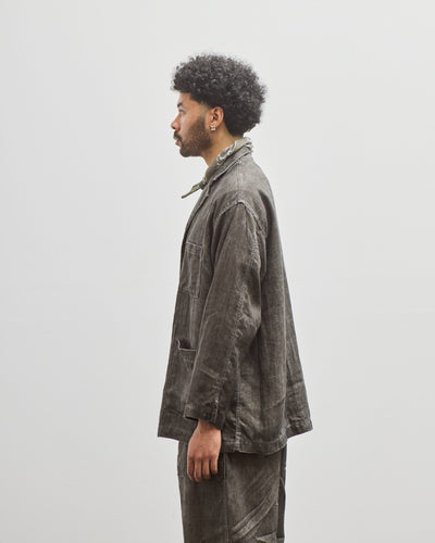 orSlow Simple Work Jacket, Charcoal Grey