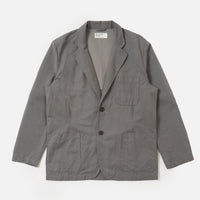 Universal Works Two Button Jacket, Mid Grey