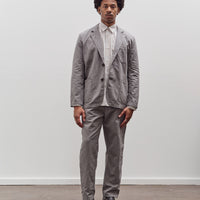 Universal Works Two Button Jacket, Mid Grey