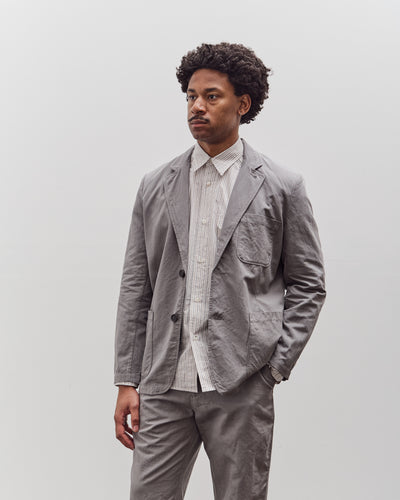 Universal Works Two Button Jacket, Mid Grey