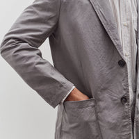 Universal Works Two Button Jacket, Mid Grey